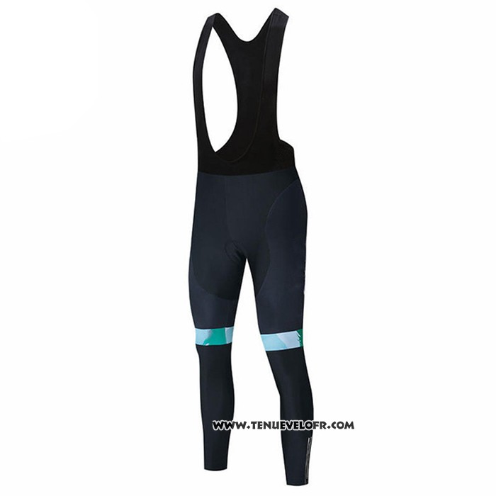 2021 Maillot Cyclisme Bora-Hansgrone Blanc Vert Manches Longues et Cuissard